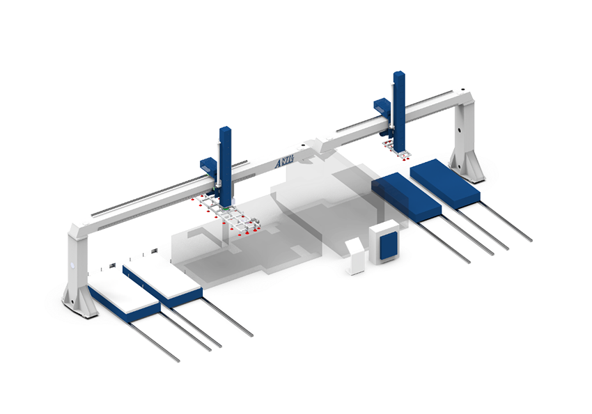 Automatic cutting unit