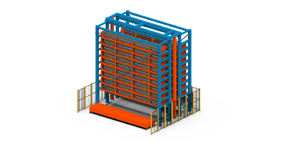 2-ATW long-span goods storage towers