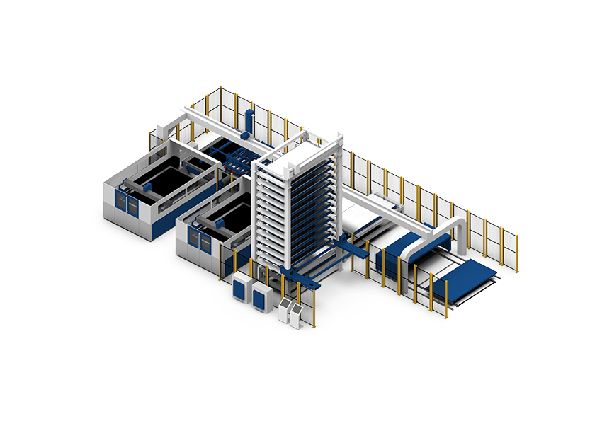 Typical combined production lines